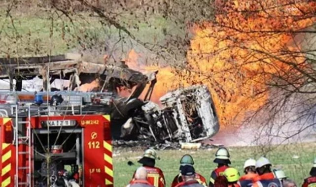 Karlsruhe yakınlarında tanker ile tramvayın çarpışması sonucu 3 kişi öldü