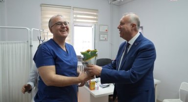 Kartal Belediyesi yöneticilerinden 14 Mart Tıp Bayramı'nda anlamlı ziyaret