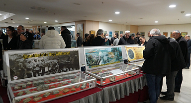 Kartal, Çanakkale Deniz Zaferi'nin 110'uncu yılında Çanakkale Savaş Malzemeleri Gezici Müzesi'ne ev sahipliği yapıyor