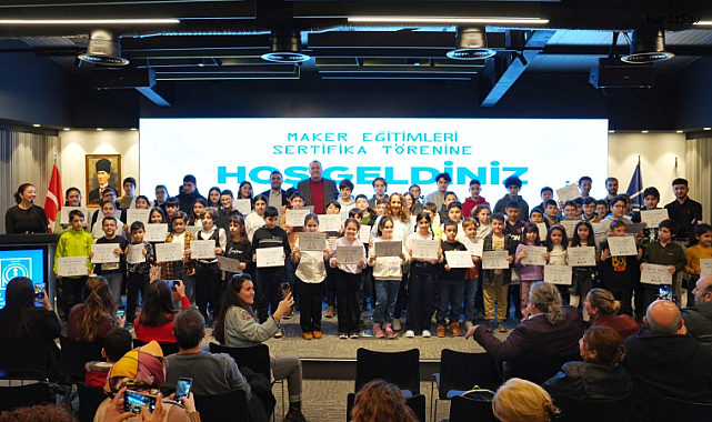 Kartal’da Maker Atölyeleri İlk Mezunlarını Verdi