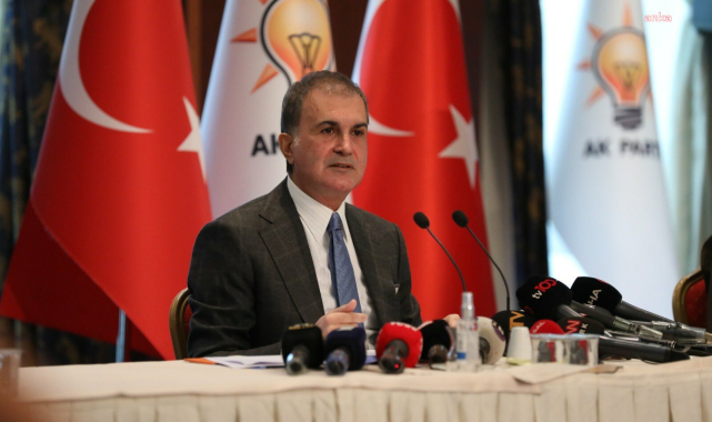 Ömer Çelik: "CHP Genel Başkanı'nın işi siyasi fişleme değildir"
