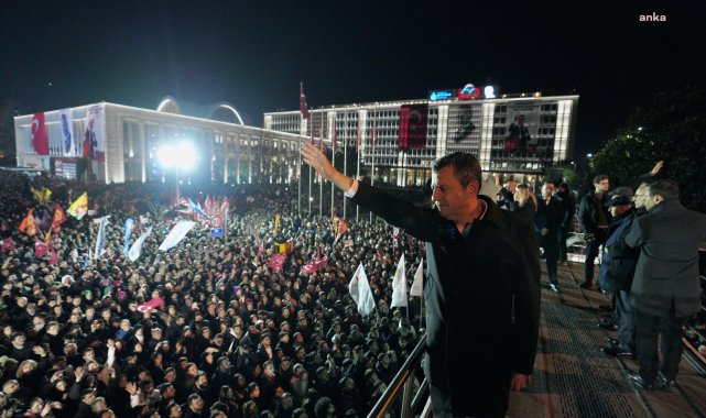 Özgür Özel, bu akşam 20.30'da Saraçhane'de halk buluşmasında vatandaşlara seslenecek