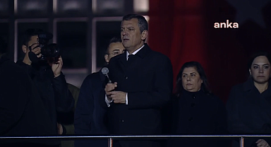 Özgür Özel Saraçhane'de 