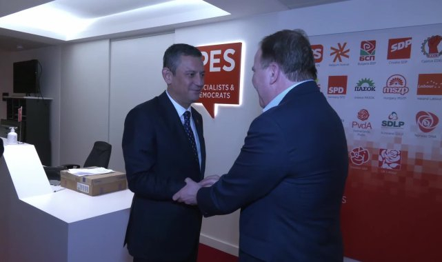 Özgür Özel, Stefan Löfven ve Giacomo Filibeck ile görüştü