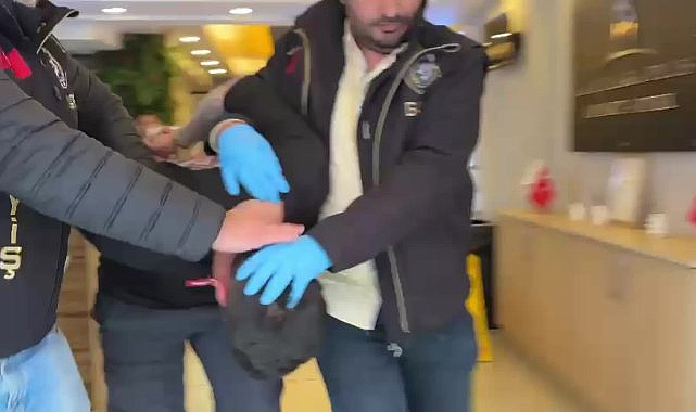 Taksi gaspçısı otel odasında yakalandı