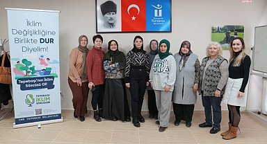 Tepebaşı Belediyesi kadınlara iklim değişikliği eğitimi veriyor