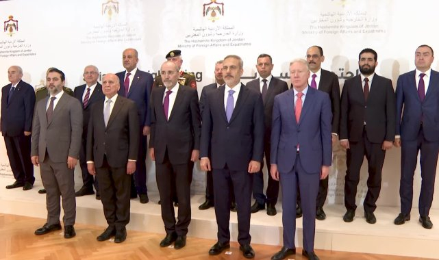 Türkiye, Ürdün, Suriye ve Irak, Amman'da diplomasi, savunma ve istihbarat alanlarında ortak bir toplantı yaptı