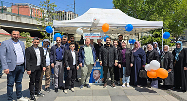 AK Nokta Buluşması Kartal Meydanı'nda Yoğun İlgi Gördü