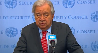 Antonio Guterres'ten İstanbul depremine ilişkin: "Bu zor zamanlarda Türk devleti ve halkıyla tam dayanışma içindeyiz" 