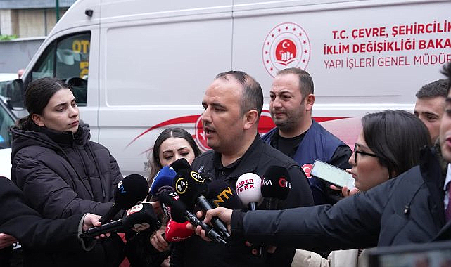 Çevre, Şehircilik ve İklim Değişikliği Bakanlığı ekiplerinin istanbul'da hasar tespit çalışmaları sürüyor