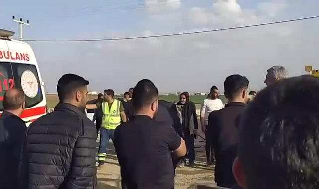 Ceylanpınar'da kanalizasyon çalışması sırasında göçük meydana geldi: 4 işçi toprak altında kaldı