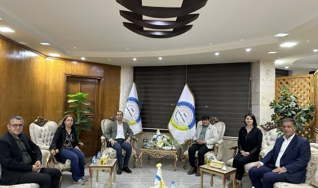 DBP heyeti, Kürt Ulusal Konferansına katılmak üzere Kuzey ve Doğu Suriye'ye geçti