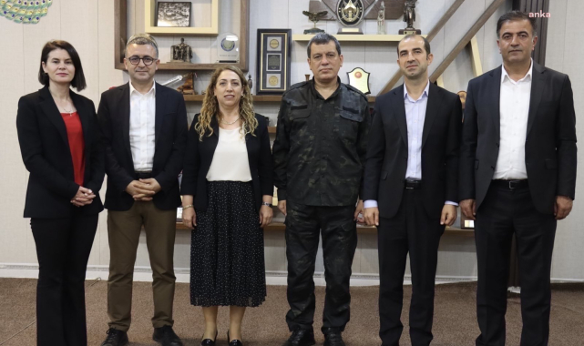 DEM Parti heyeti, Suriye Demokratik Güçleri lideri Mazlum Abdi ile görüştü