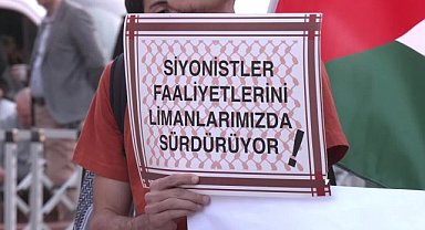 Filistin için protesto düzenleyen gençlerin AK Parti Ankara İl Başkanlığına yürüyüşüne izin verilmedi