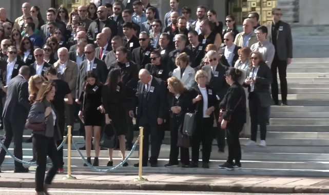 Hayatını kaybeden eski Manisa Milletvekili Şen İsmet Turhangil için TBMM'de cenaze töreni