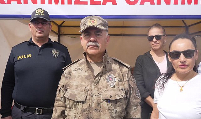Iğdır'da, Türk Polis Teşkilatı'nın kuruluşunun 180'inci yıl dönümünde emniyet personelinden kan bağışı