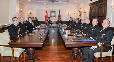 İngiltere Deniz Kuvvetleri Komutanı Oramiral Ben Key Deniz Kuvvetleri Karargâhını ziyaret etti