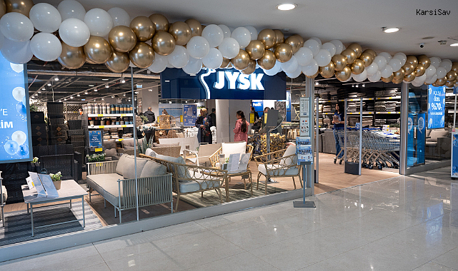 İskandinav Ev Yaşam Markası JYSK, Türkiye'deki 5. Mağazasını Açtı