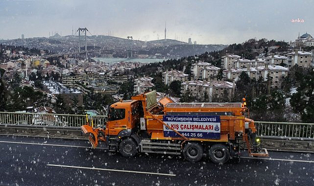 İstanbul Valiliği: Salı günü bölgenin doğusunda yağmur ve karla karışık yağmur bekleniyor