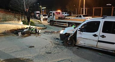Kırıkkale'de hafif ticari araç ile motosiklet çarpıştı: 1 ölü