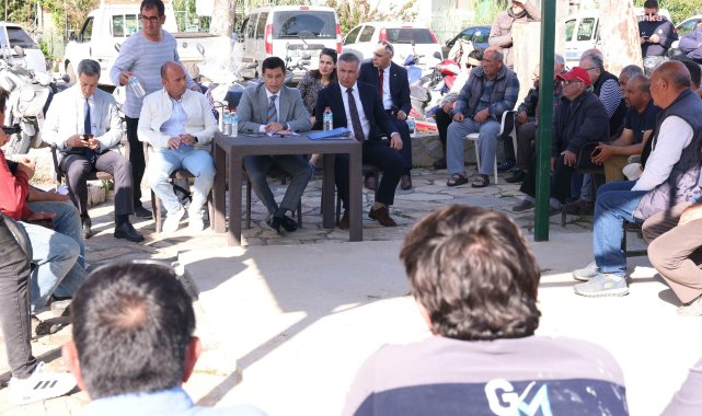Marmaris Belediye Başkanı Ünlü'den Bozburun Mahallesi'ne ziyaret