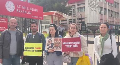 "Mülakat mağduru" öğretmenlerin eylemi devam ediyor