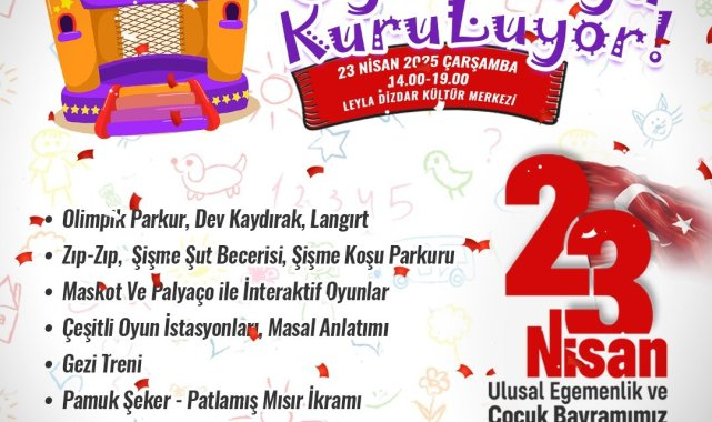 Safranbolu'da 23 Nisan dolayısıyla çocuklar için Oyun Köyü kurulacak