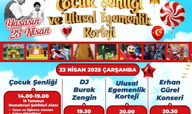 Turgutlu Belediyesi, 23 Nisan'ı "Çocuk Şenliği ve Ulusal Egemenlik Korteji" ile kutlayacak