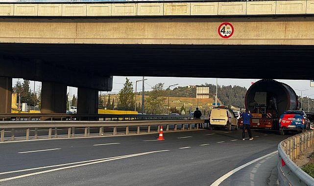 Tuzla'da D100 Ankara istikameti 12 saat trafiğe kapatılacak