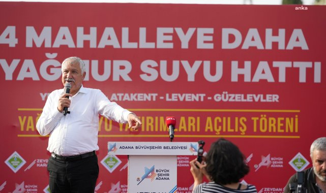 Adana Büyükşehir Belediyesi, 4 mahalleyi daha altyapı hizmetiyle buluşturdu