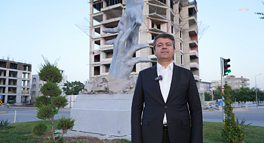 Adıyaman Belediyesi, 6 Şubat'taki yardımlaşmayı Dayanışma Eli Anıtı ile ölümsüzleştirdi