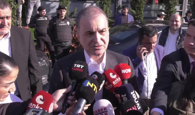 AK Parti Sözcüsü Ömer Çelik: "Sayın Özgür Özel'e yapılan saldırı siyaset kurumuna yapılmıştır"