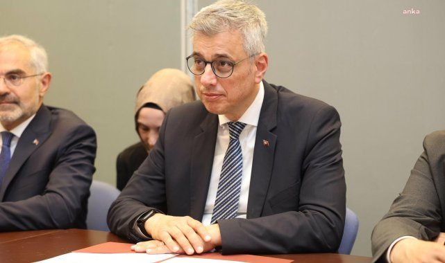 Bakan Memişoğlu, Gürcistanlı mevkidaşı Sarjveladze ile bir araya geldi