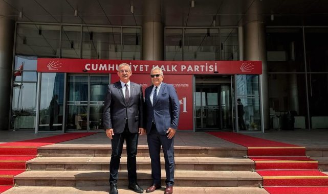 Bandırma Belediye Başkanı Mirza'dan CHP Genel Merkezi'ne ziyaret