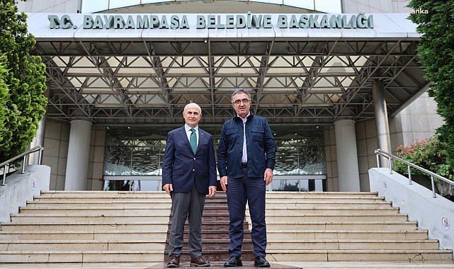 Başkan Akgün'den Bayrampaşa Belediye Başkanı Mutlu'ya ziyaret