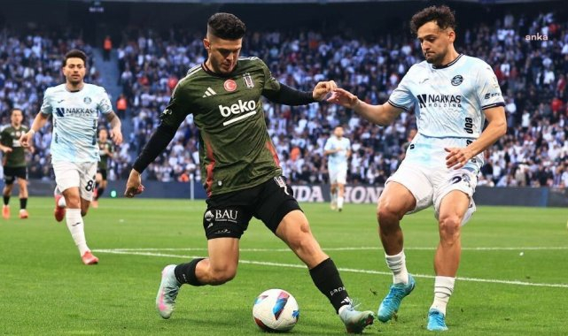 Beşiktaş evinde Adana Demirspor'u 4-1 mağlup etti