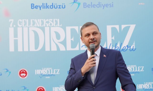 Beylikdüzü'nde Hıdırellez Şenliği... Beylikdüzü Belediye Başkan Vekili Çebi: "Bu yılki dileklerimiz, başkanlarımız Mehmet Murat Çalık ve Ekrem İmamoğlu için olsun"