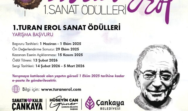 Çankaya Belediyesi, Turan Erol Sanat Ödülleri ile genç sanatçılara destek olacak