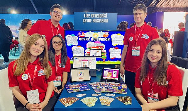 Çevre Lisesi öğrencilerinden TEKNOFEST Sosyal İnovasyon Yarışması'nda Türkiye üçüncülüğü