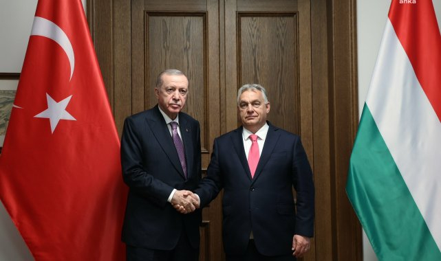 Cumhurbaşkanı Erdoğan, Budapeşte'de, Macaristan Başbakanı Orban ile bir araya geldi