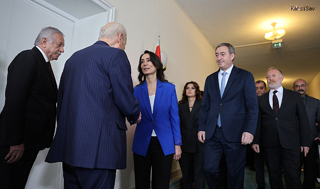 DEM Parti - MHP görüşmesi başladı