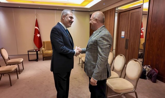 Dışişleri Bakanı Fidan, Gagavuz Türkleri temsilcilerini kabul etti
