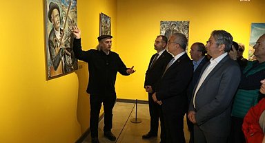 Eyüpsultan Belediyesi, ressam Haydar Özay'ın sergisine ev sahipliği yapıyor