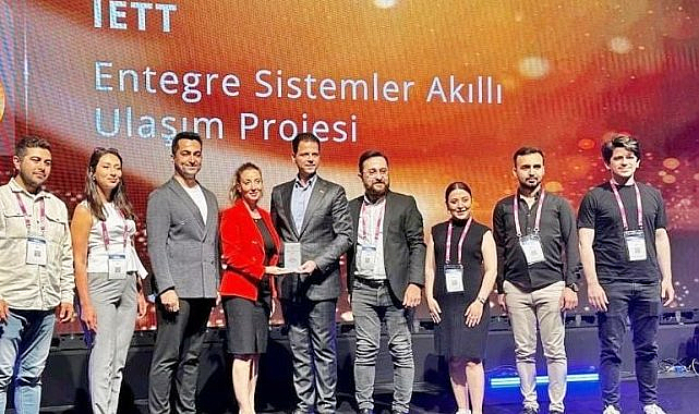 İETT'ye bilişimde "sürdürülebilirlik" kategorisinde uluslararası ödül
