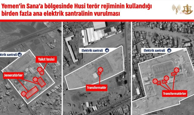 İsrail ordusu: "6 Mayıs'ta Yemen'de 50 mühimmat deposunu vurduk"