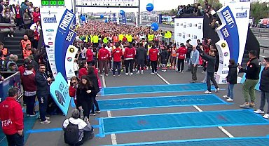 İstanbul Yarı Maraton yardımseverlikte de rekor kırdı 