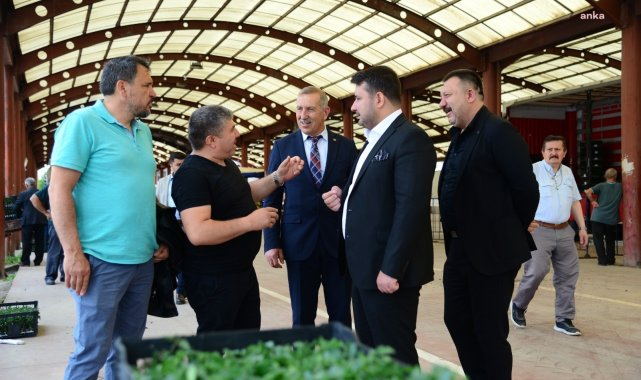Kahramankazan Belediyesi'nden çiftçiye sebze fidesi desteği
