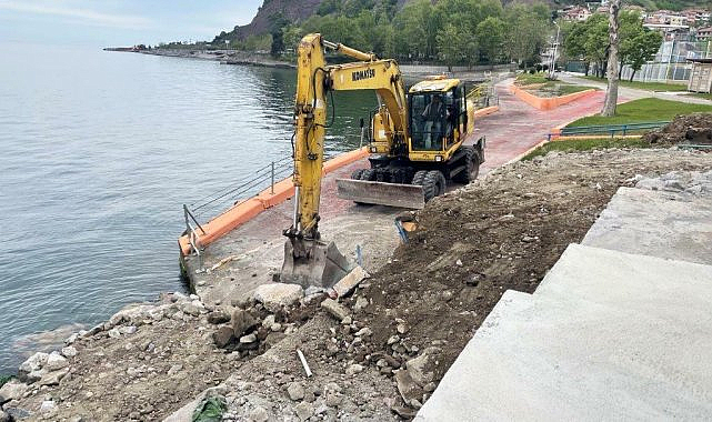 Karadeniz Ereğli'de mavi bayraklı plajlar sezona hazırlanıyor