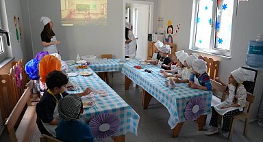 Kartallı minik öğrenciler, besin alerjisi farkındalığı kazandı