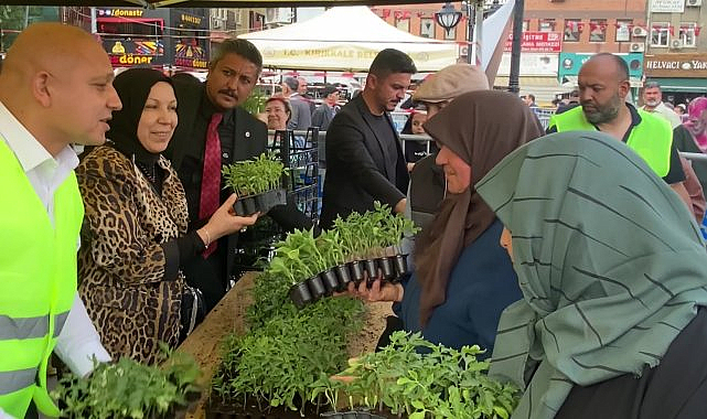 Kırıkkale Belediyesi, 200 bin fideyi üreticiyle buluşturdu